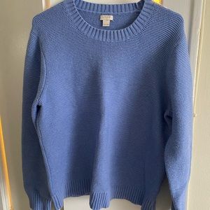 J Crew Light Blue knit sweater